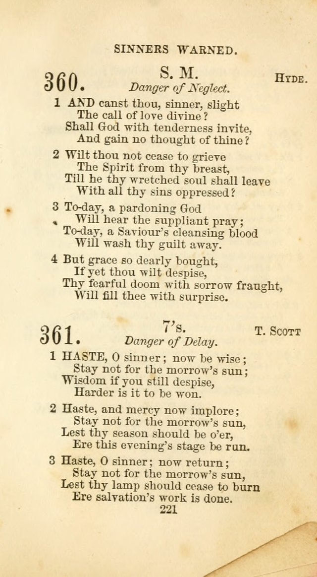 The Baptist Harp: a new collection of hymns for the closet, the family, social worship, and revivals page 250