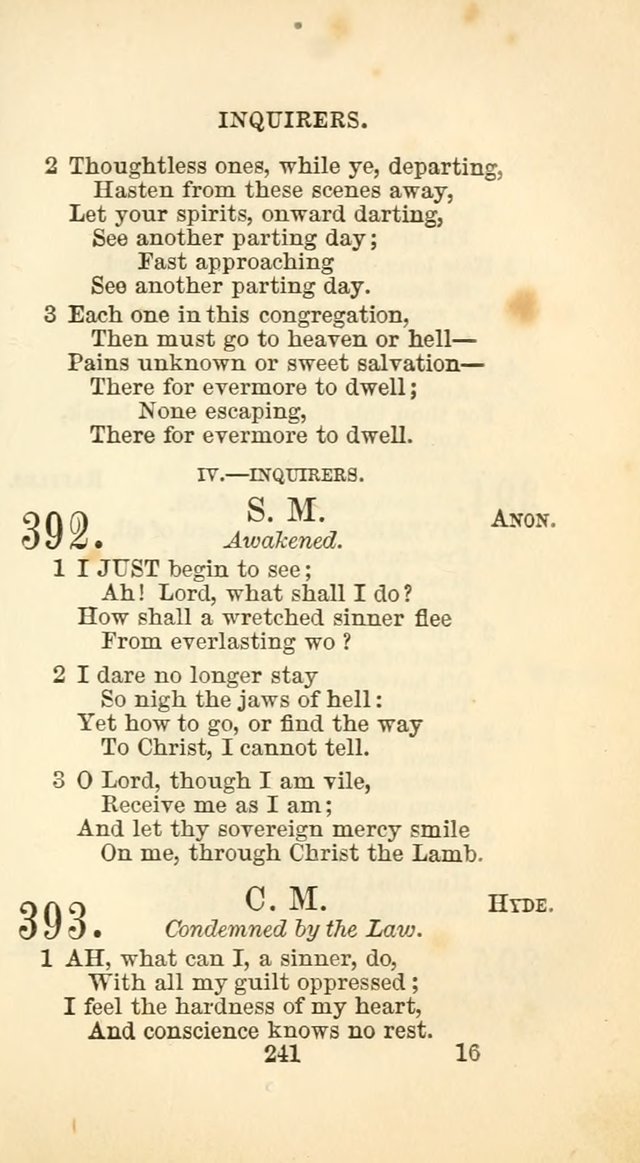 The Baptist Harp: a new collection of hymns for the closet, the family, social worship, and revivals page 270