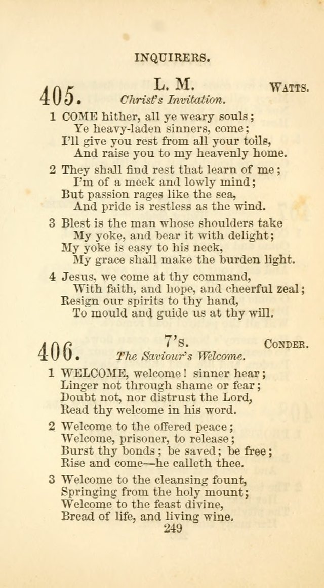 The Baptist Harp: a new collection of hymns for the closet, the family, social worship, and revivals page 278