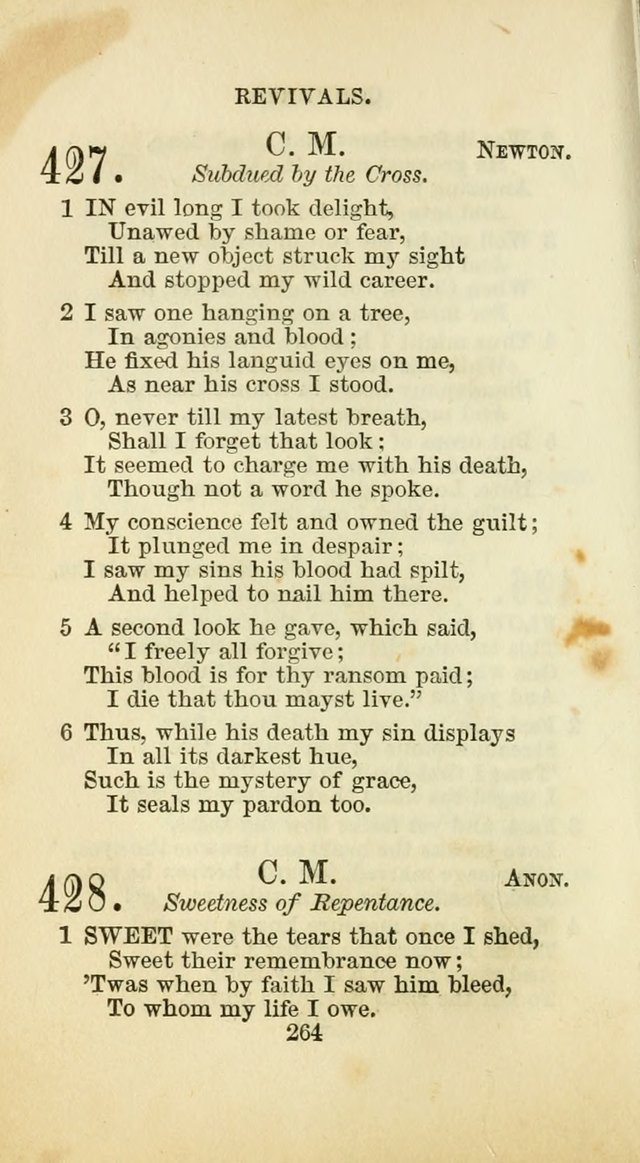 The Baptist Harp: a new collection of hymns for the closet, the family, social worship, and revivals page 293