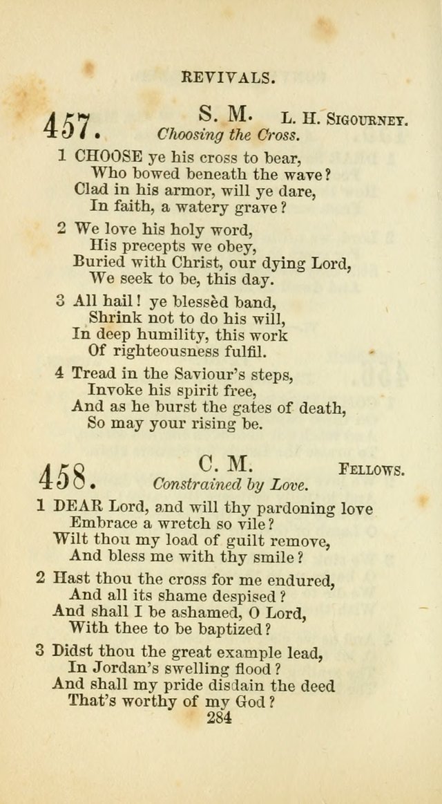 The Baptist Harp: a new collection of hymns for the closet, the family, social worship, and revivals page 313