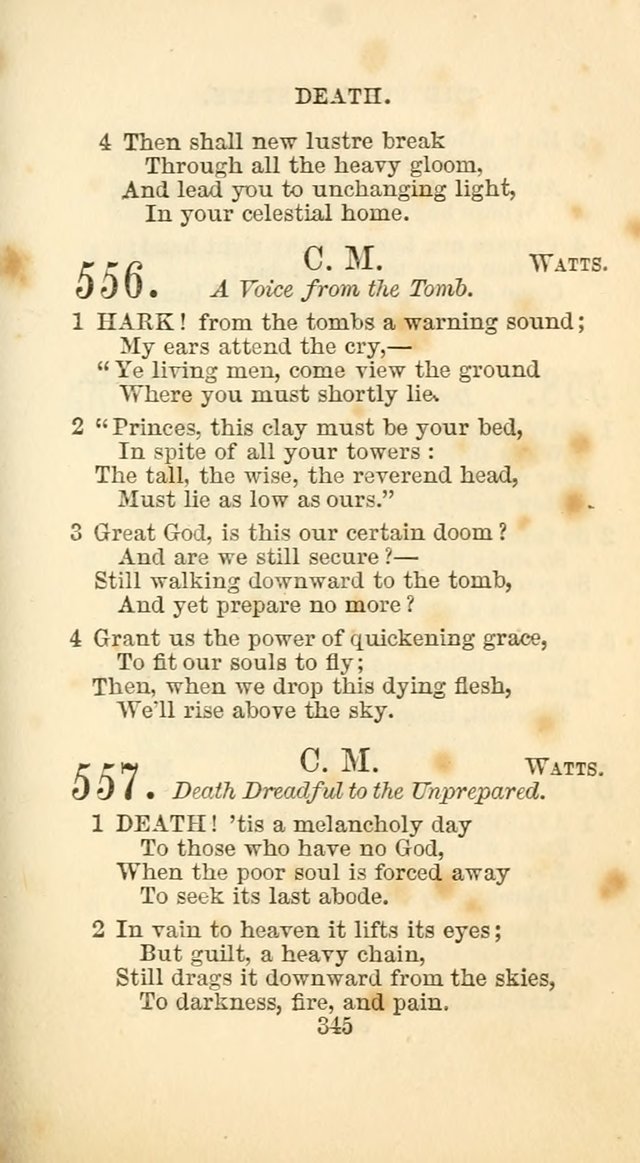 The Baptist Harp: a new collection of hymns for the closet, the family, social worship, and revivals page 374