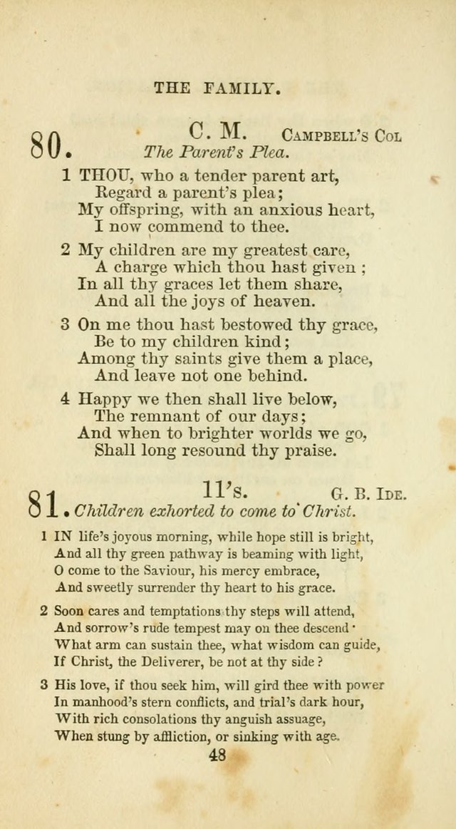 The Baptist Harp: a new collection of hymns for the closet, the family, social worship, and revivals page 81