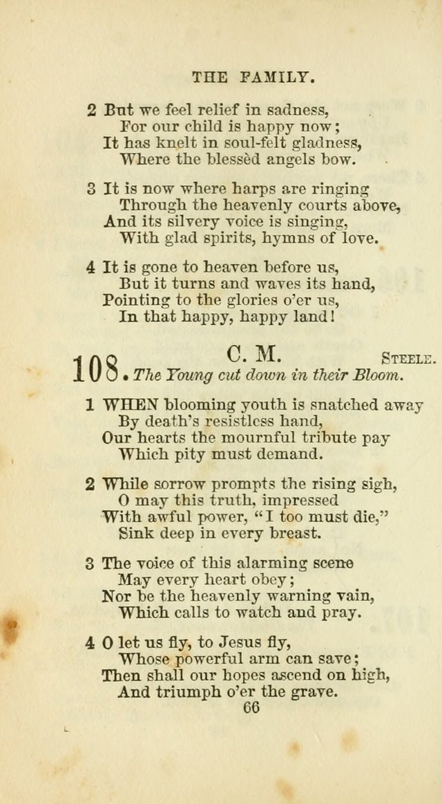 The Baptist Harp: a new collection of hymns for the closet, the family, social worship, and revivals page 99