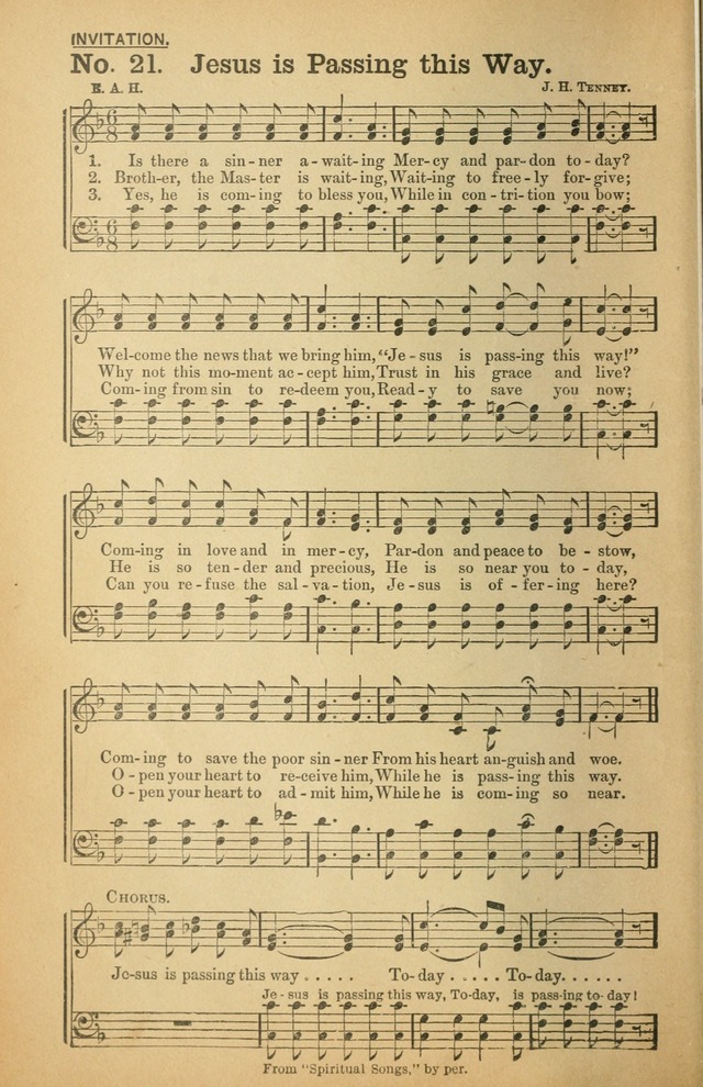 Best Hymns: from all the books and new ones to be made the best: selections from over one hundred of our best hymn writers page 24