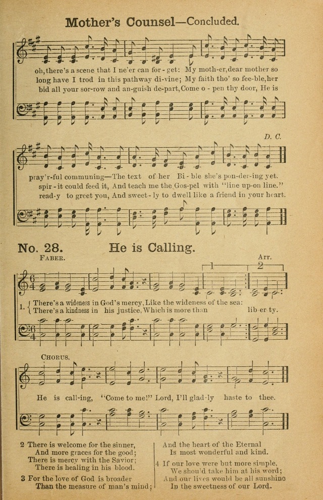 Best Hymns: from all the books and new ones to be made the best: selections from over one hundred of our best hymn writers page 31