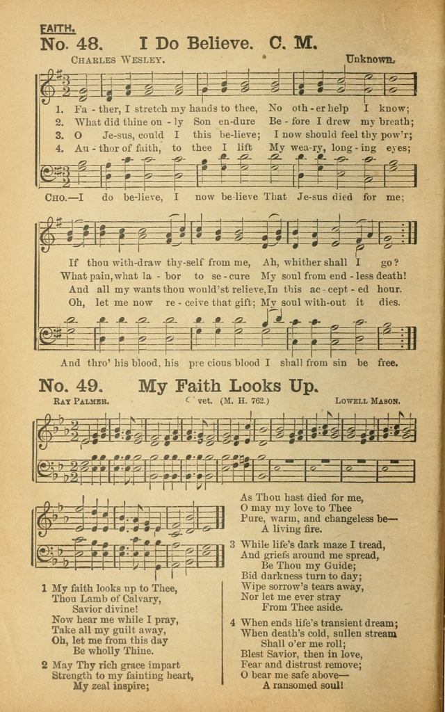 Best Hymns: from all the books and new ones to be made the best: selections from over one hundred of our best hymn writers page 46