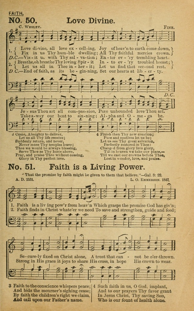 Best Hymns: from all the books and new ones to be made the best: selections from over one hundred of our best hymn writers page 47