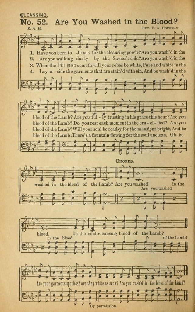 Best Hymns: from all the books and new ones to be made the best: selections from over one hundred of our best hymn writers page 48