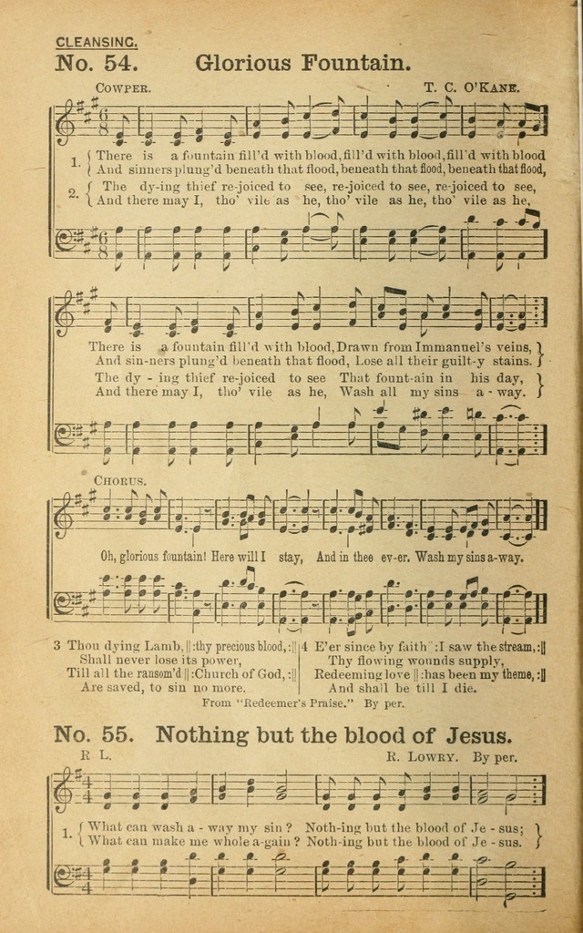 Best Hymns: from all the books and new ones to be made the best: selections from over one hundred of our best hymn writers page 50