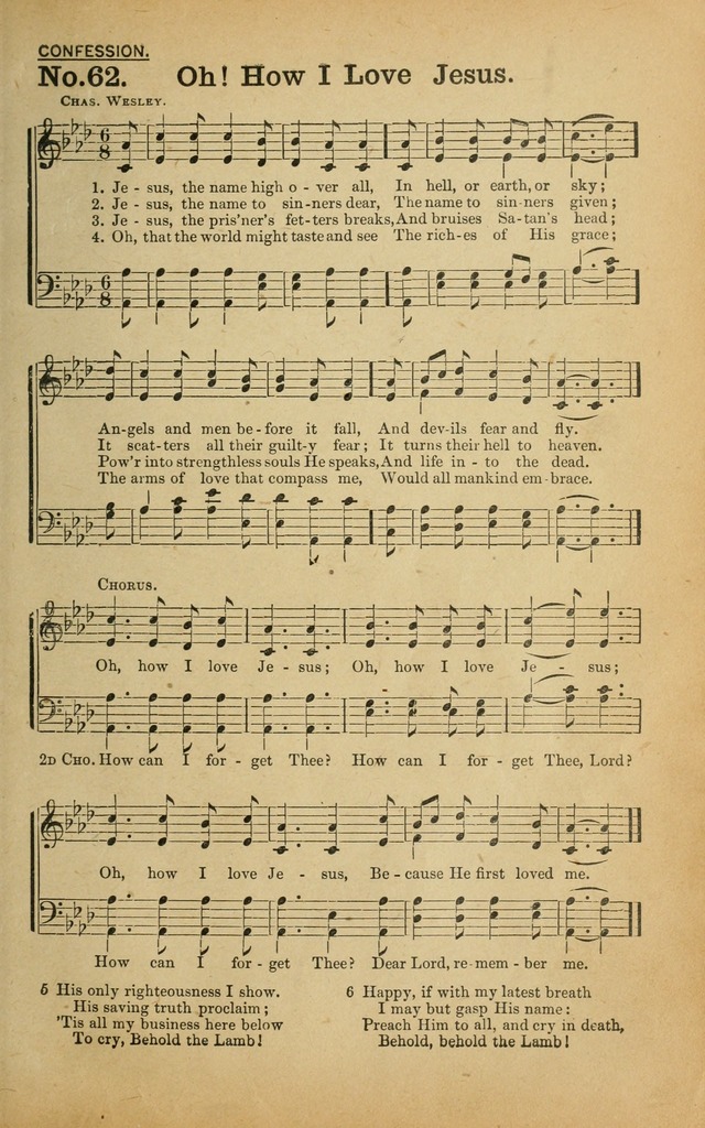 Best Hymns: from all the books and new ones to be made the best: selections from over one hundred of our best hymn writers page 57