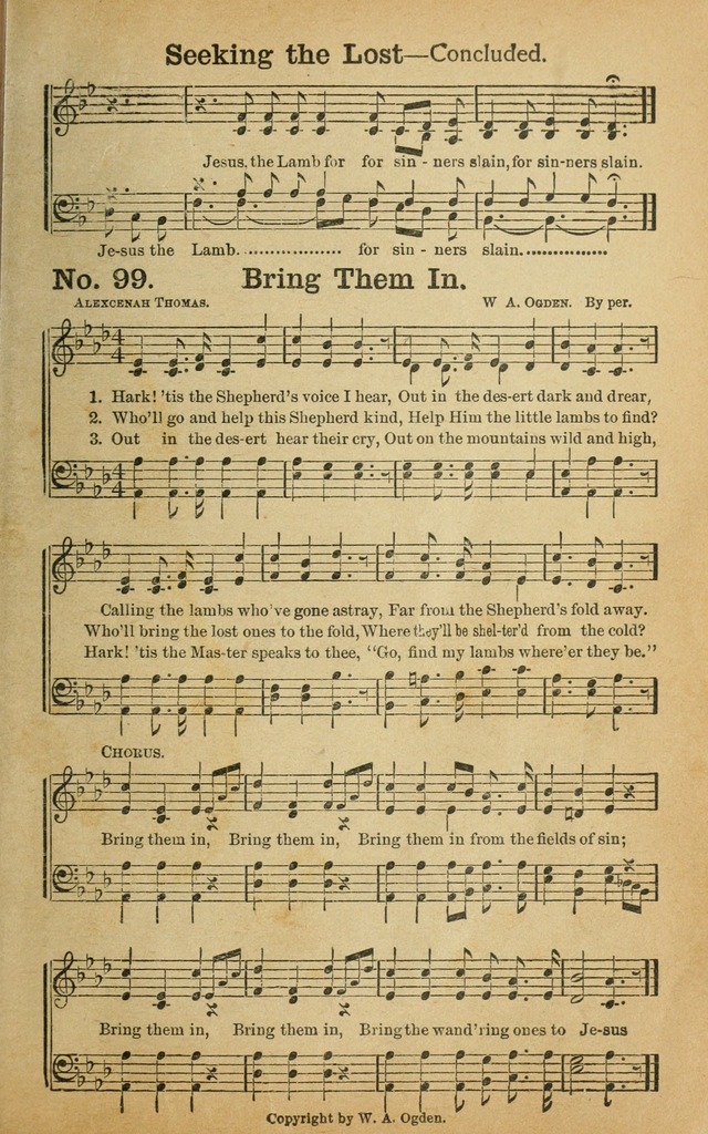 Best Hymns: from all the books and new ones to be made the best: selections from over one hundred of our best hymn writers page 83