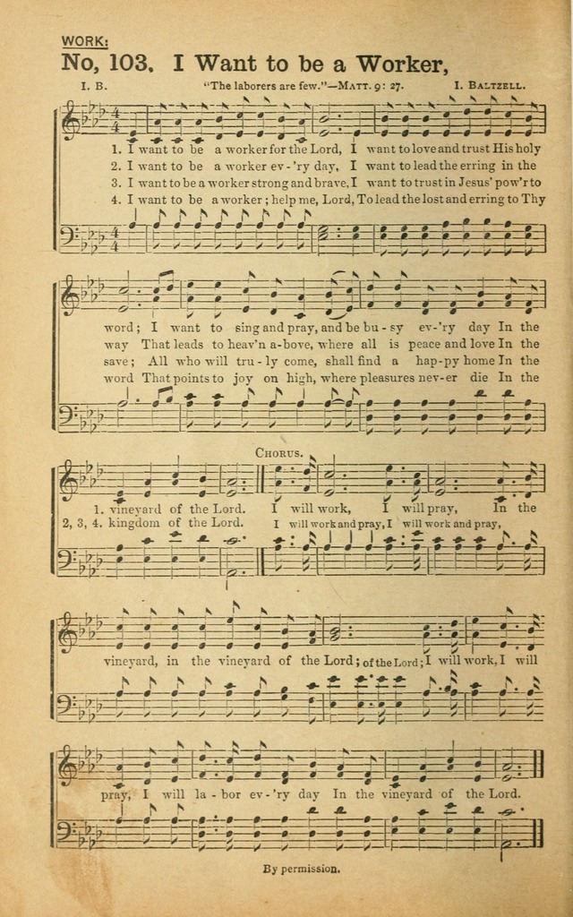 Best Hymns: from all the books and new ones to be made the best: selections from over one hundred of our best hymn writers page 86