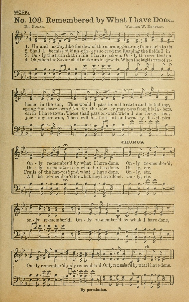 Best Hymns: from all the books and new ones to be made the best: selections from over one hundred of our best hymn writers page 89