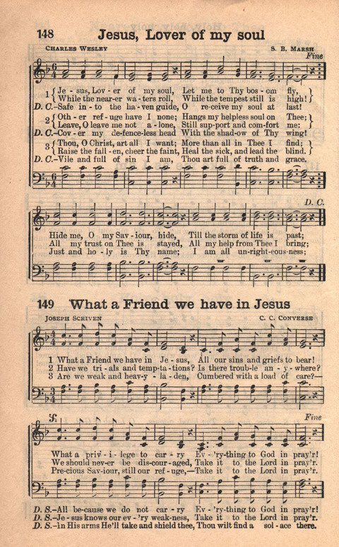 Bethany Hymns: A compilation of Choice Songs and Hymns page 148