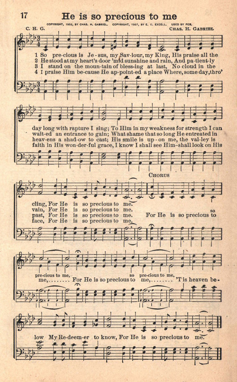 Bethany Hymns: A compilation of Choice Songs and Hymns page 17