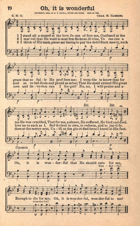 Bethany Hymns: A compilation of Choice Songs and Hymns page 19