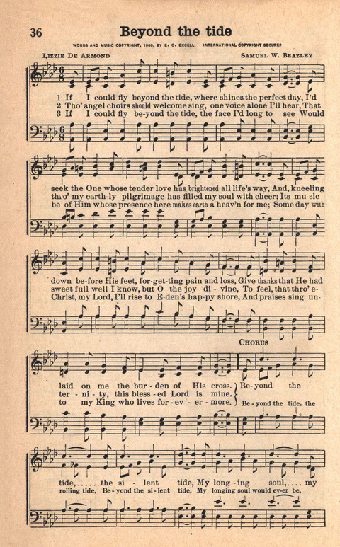 Bethany Hymns: A compilation of Choice Songs and Hymns page 36