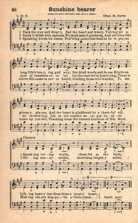 Bethany Hymns: A compilation of Choice Songs and Hymns page 48