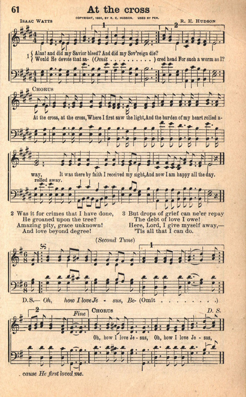 Bethany Hymns: A compilation of Choice Songs and Hymns page 61