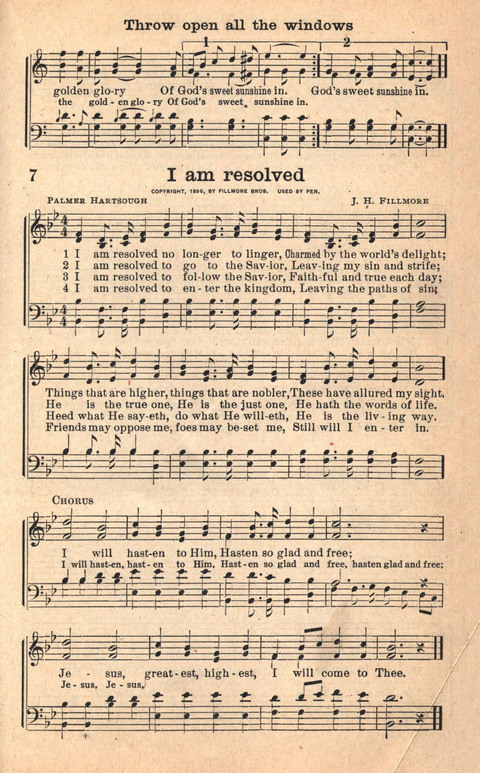 Bethany Hymns: A compilation of Choice Songs and Hymns page 7