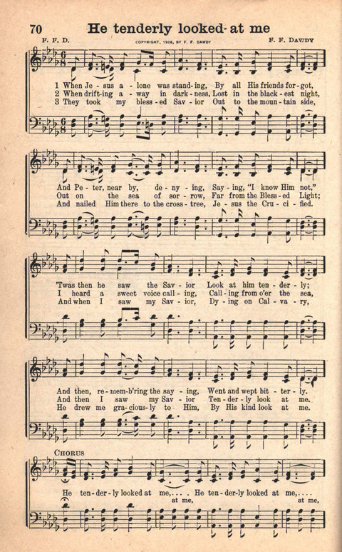 Bethany Hymns: A compilation of Choice Songs and Hymns page 70