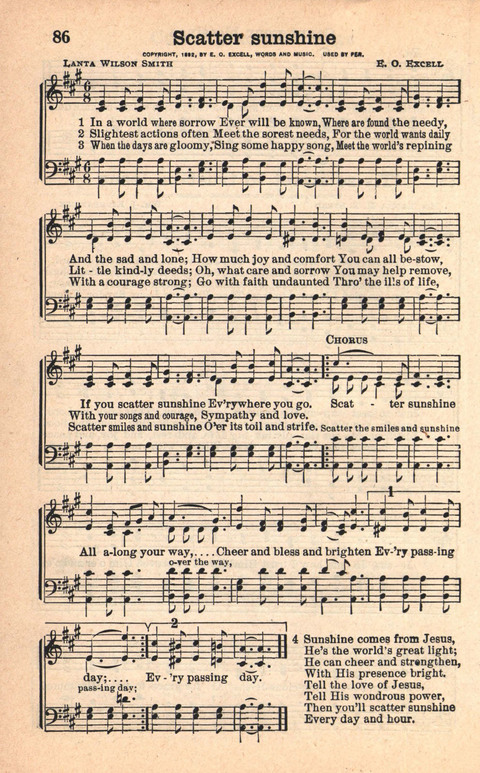 Bethany Hymns: A compilation of Choice Songs and Hymns page 86