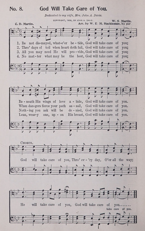 Brotherhood Hymns: a choice collection of Gospel songs, quartettes, chorals and standard hymns for the use of men