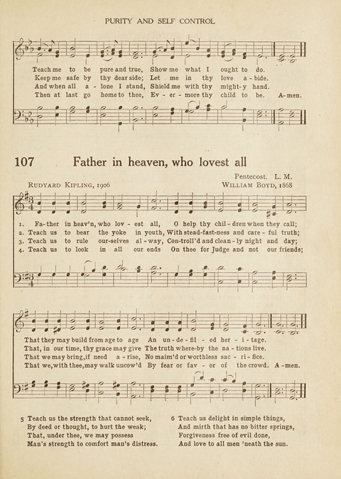 The Beacon Hymnal: for Church Schools, Young People