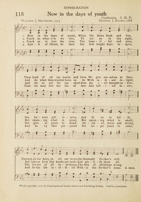 The Beacon Hymnal: for Church Schools, Young People