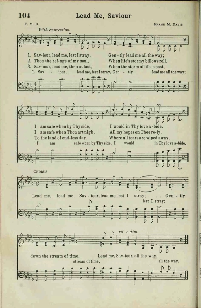 The Broadman Hymnal page 102