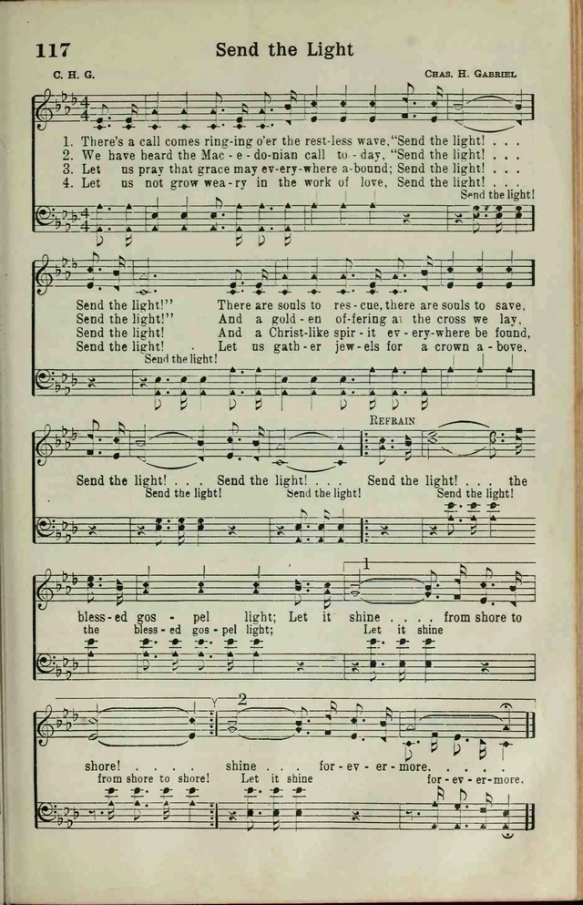 The Broadman Hymnal page 115