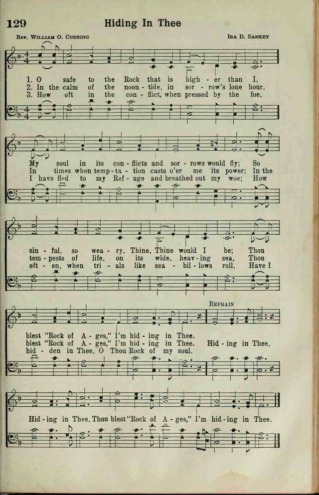 The Broadman Hymnal page 127