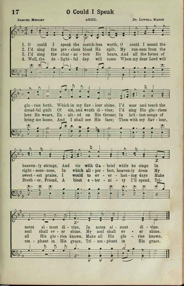 The Broadman Hymnal page 15