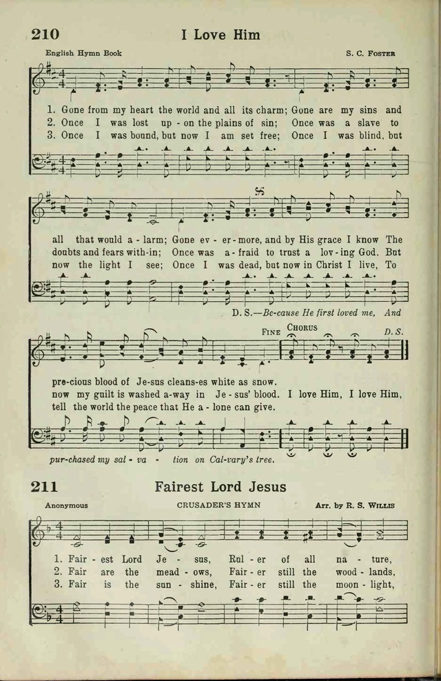 The Broadman Hymnal page 186