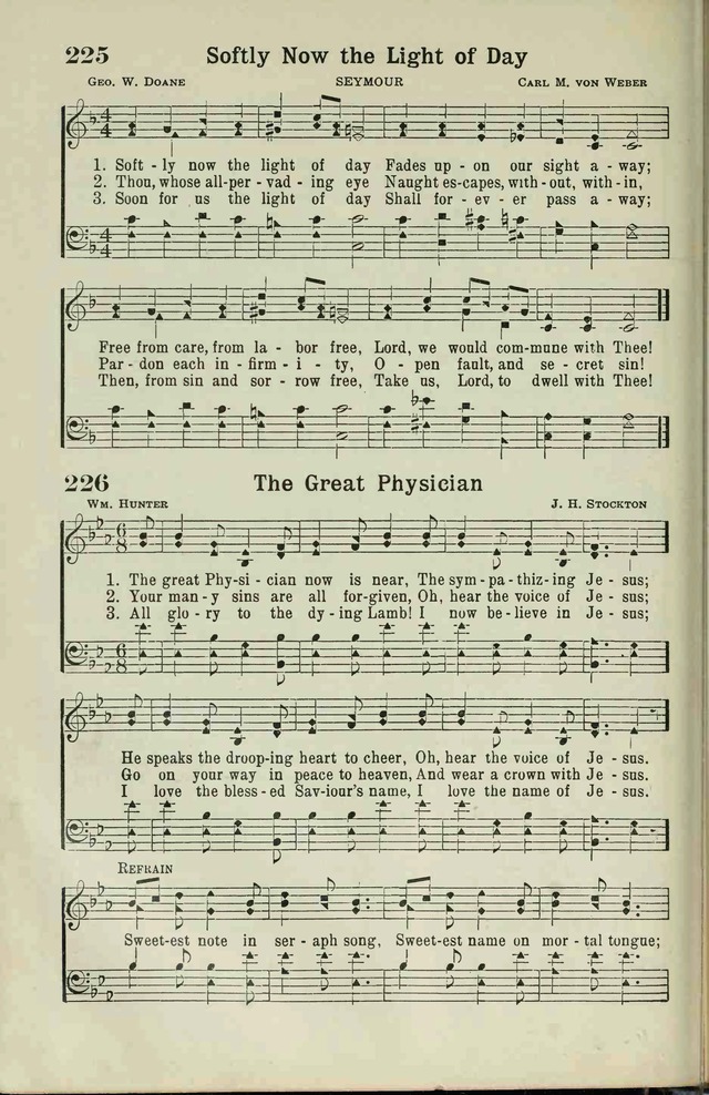 The Broadman Hymnal page 196