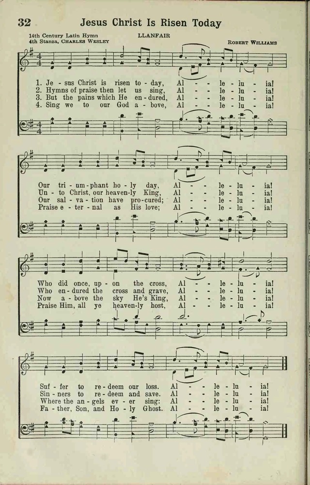 The Broadman Hymnal page 30