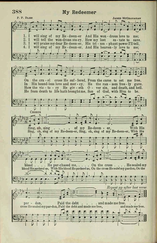 The Broadman Hymnal page 322