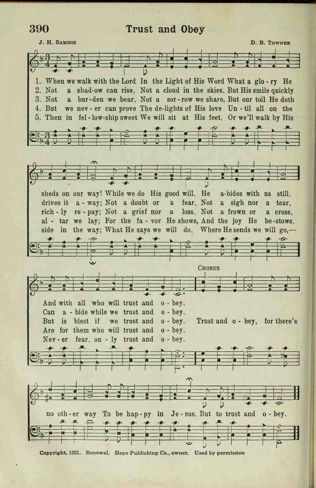 The Broadman Hymnal page 324