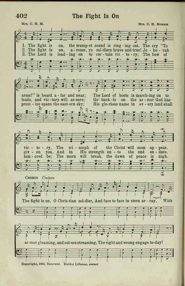 The Broadman Hymnal page 336