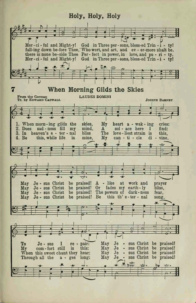 The Broadman Hymnal page 5