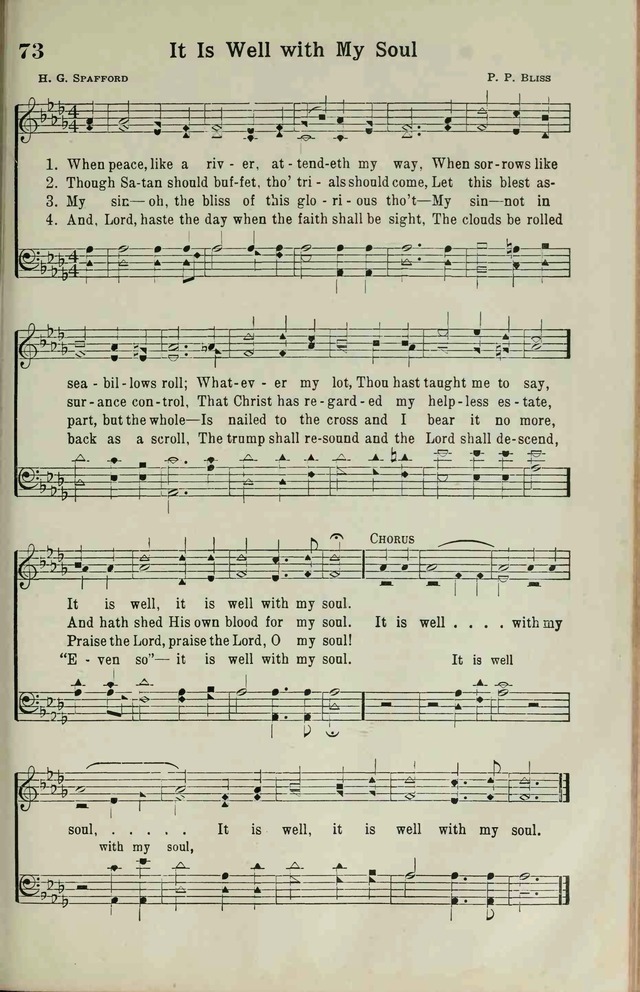 The Broadman Hymnal page 71