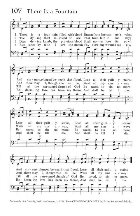 Baptist Hymnal (1975 ed) page 100