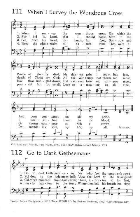 Baptist Hymnal (1975 ed) page 104