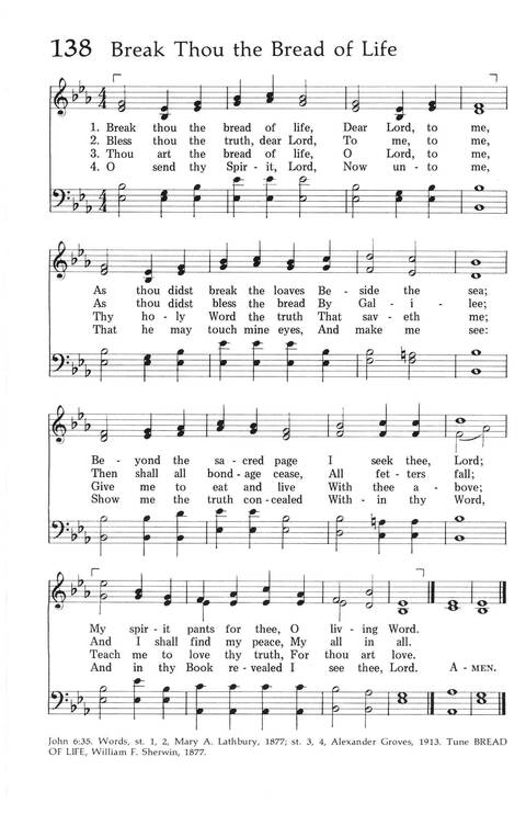 Baptist Hymnal (1975 ed) page 128