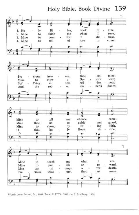 Baptist Hymnal (1975 ed) page 129