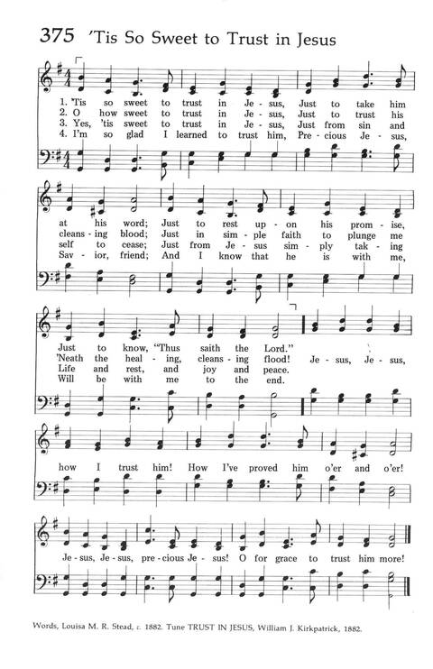 Baptist Hymnal (1975 ed) page 358