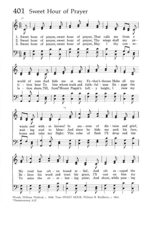 Baptist Hymnal (1975 ed) page 384