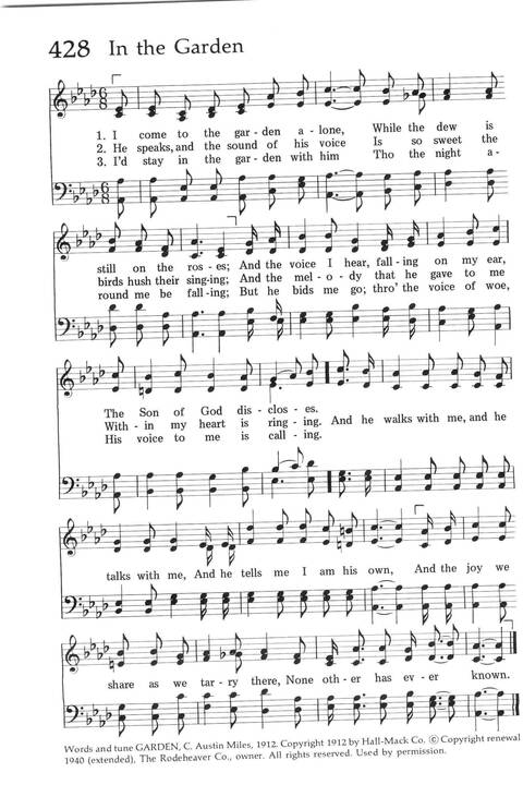 Baptist Hymnal (1975 ed) page 412