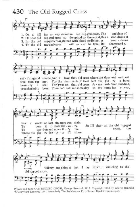 Baptist Hymnal (1975 ed) page 414